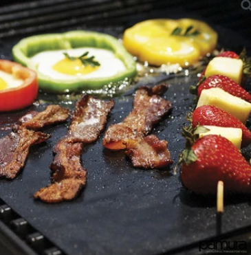 Avelena | Wiederverwendbare Antihaft-BBQ-Grillmatte für das Kochen im Freien