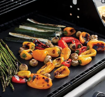 Avelena | Wiederverwendbare Antihaft-BBQ-Grillmatte für das Kochen im Freien