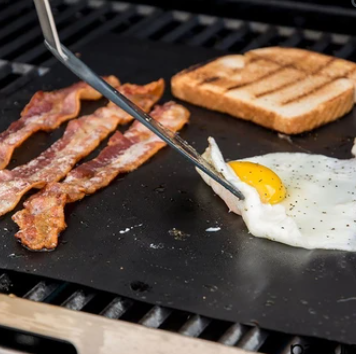 Avelena | Wiederverwendbare Antihaft-BBQ-Grillmatte für das Kochen im Freien