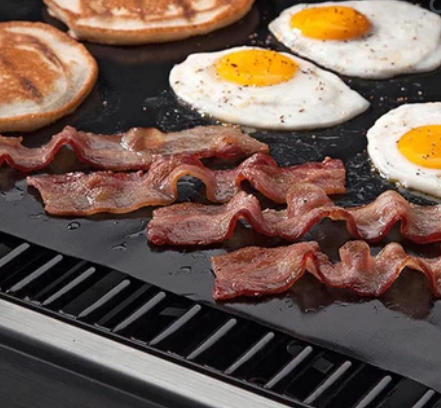 Avelena | Wiederverwendbare Antihaft-BBQ-Grillmatte für das Kochen im Freien