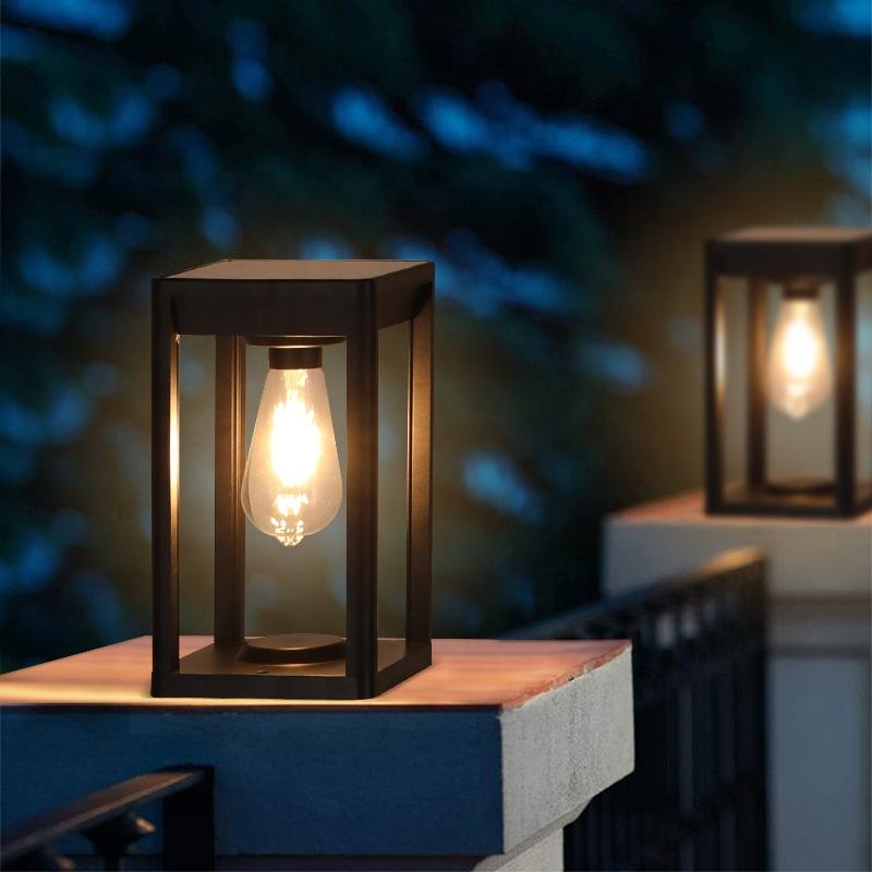 Avelena | PillarGlow - Energiesparende Solar-Außenlampe