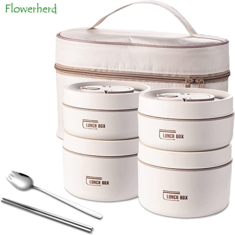 Avelena | Thermoisolierte Lunchbox-Behälter aus Edelstahl