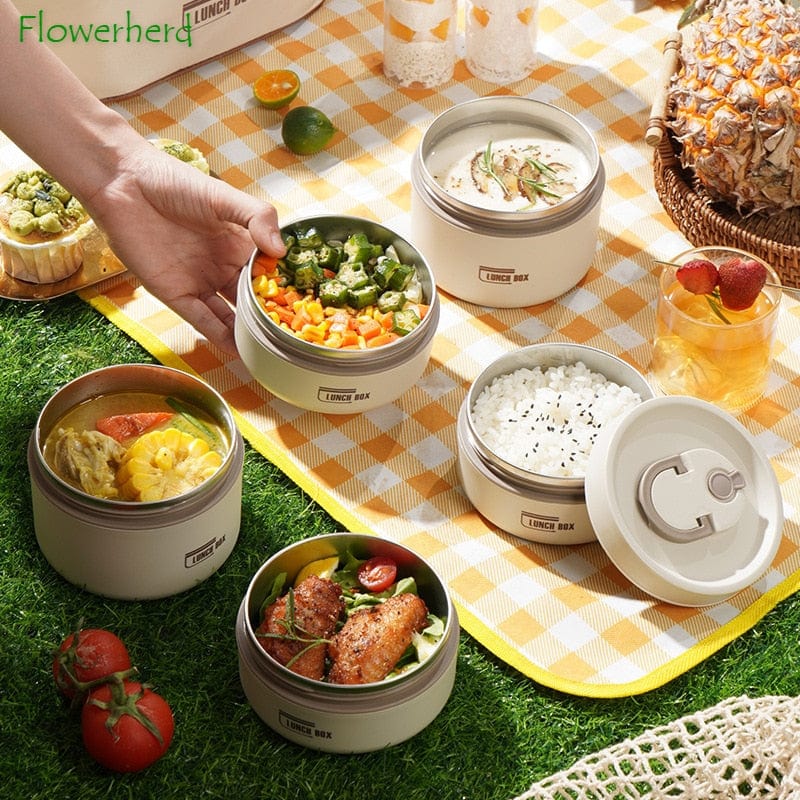 Avelena | Thermoisolierte Lunchbox-Behälter aus Edelstahl