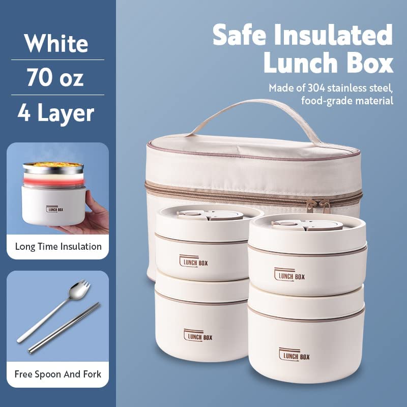 Avelena | Thermoisolierte Lunchbox-Behälter aus Edelstahl