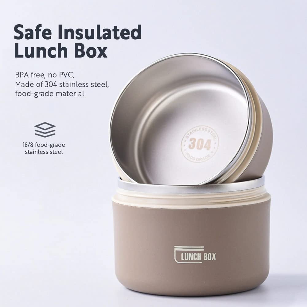 Avelena | Thermoisolierte Lunchbox-Behälter aus Edelstahl