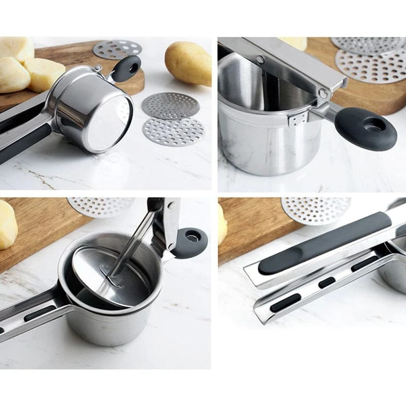 Avelena | Edelstahl Kartoffelpresse Küchenwerkzeug