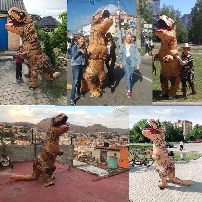 Avelena | Aufblasbares T Rex Kostüm