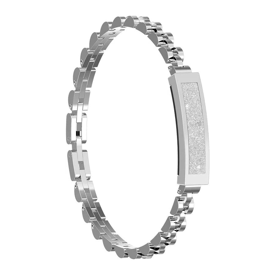 Avelena | Damen Smart Bracelet, Kettenstil Fitness Tracker mit Herzfrequenz-, Schlaf- und Aktivitätsüberwachung