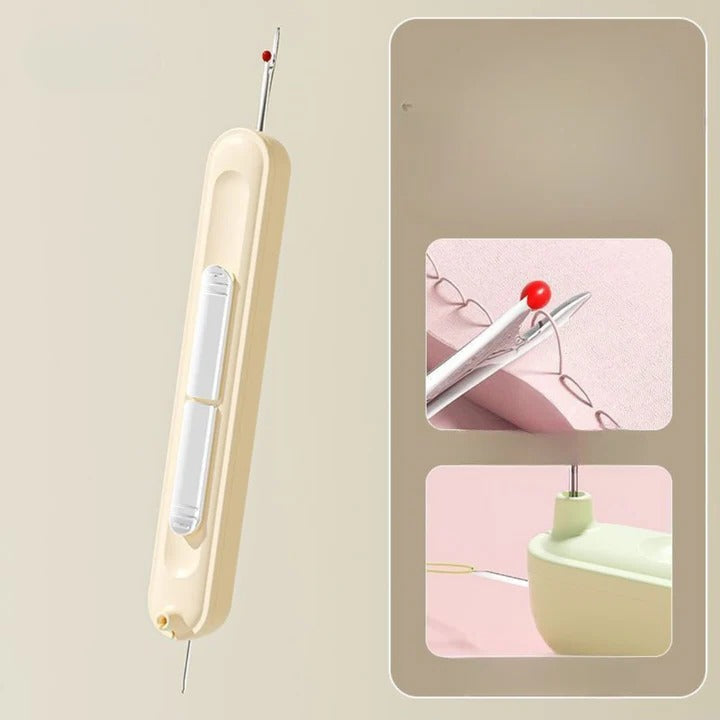 Avelena | Dual-Funktions-Nadel-Einfädler für einfaches Nähen und Basteln