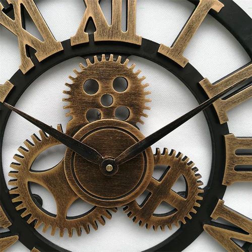 Avelena | Wanduhr im Industriestil