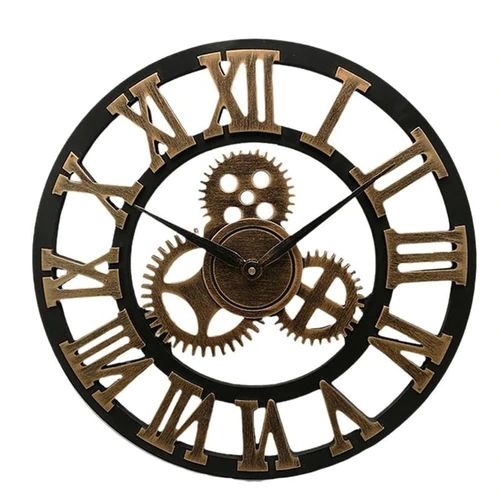 Avelena | Wanduhr im Industriestil