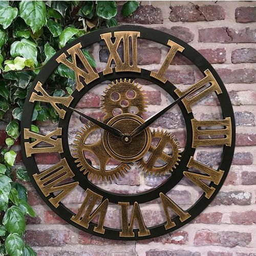 Avelena | Wanduhr im Industriestil