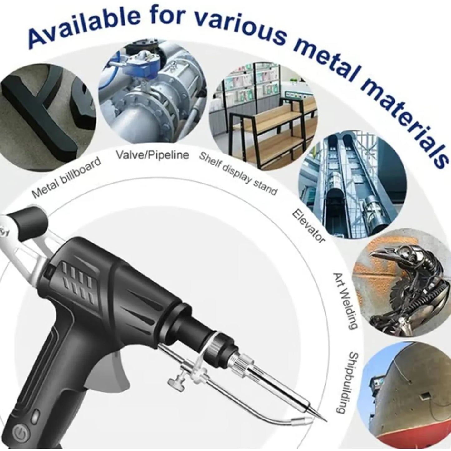 Avelena | Schweißwerkzeug | Multifunktion Metallflicken | Ergonomisches Design für Präzises & Effizientes Arbeiten