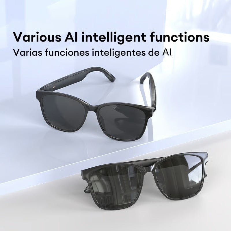 Avelena | Übersetzungsbrille | Echtzeit KI-Übersetzung | Bluetooth 5.4 | 110h Akkulaufzeit