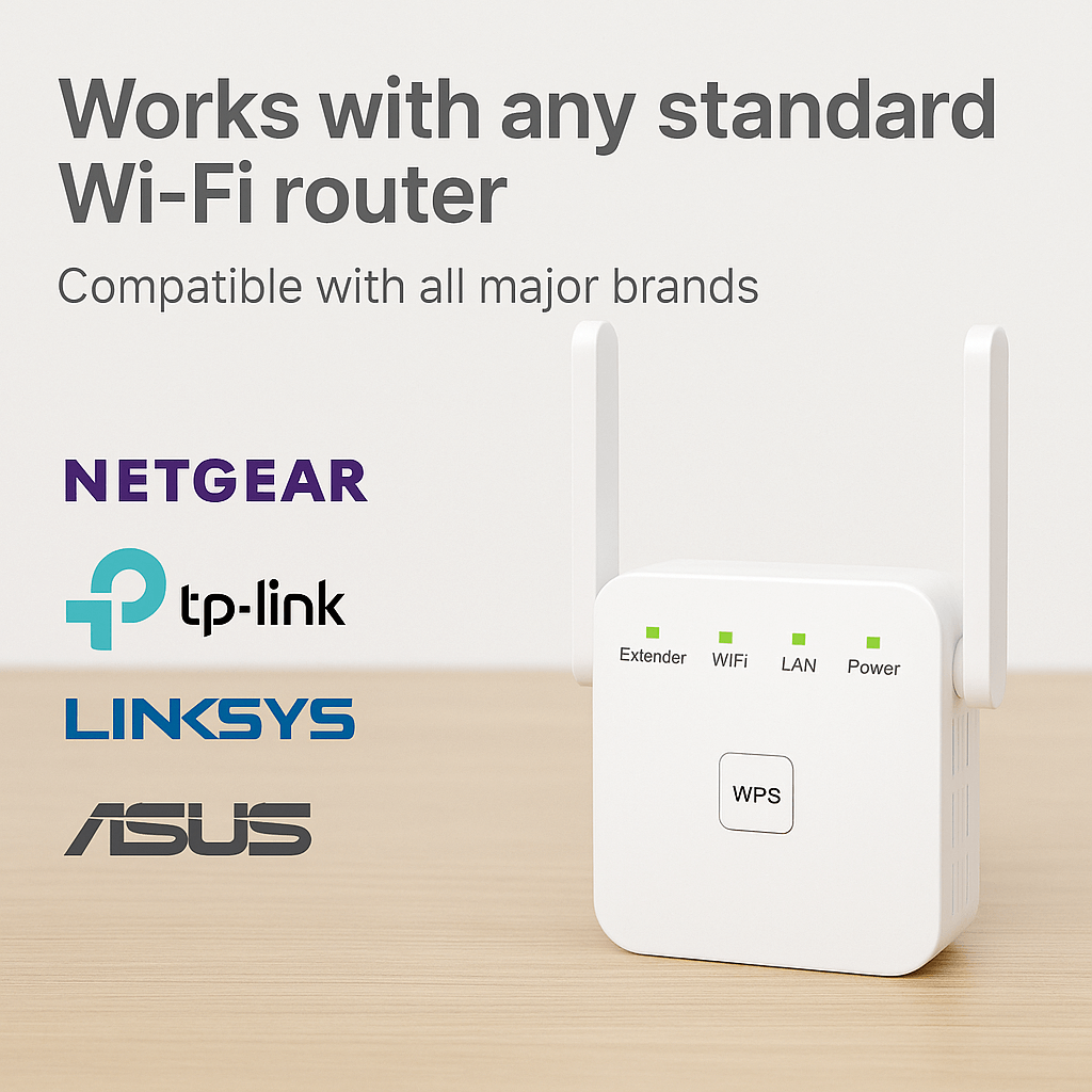 Avelena | WiFiBoost | Top WiFi Extender für schnellere, stärkere Verbindung
