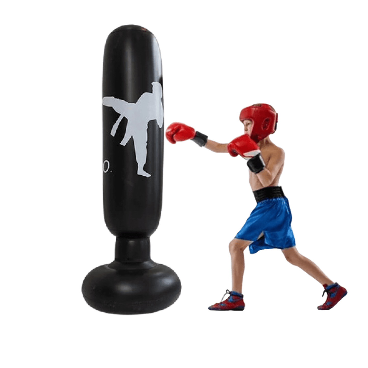 Avelena | Aufblasbarer Boxsack - ImpactPro Punch Tower