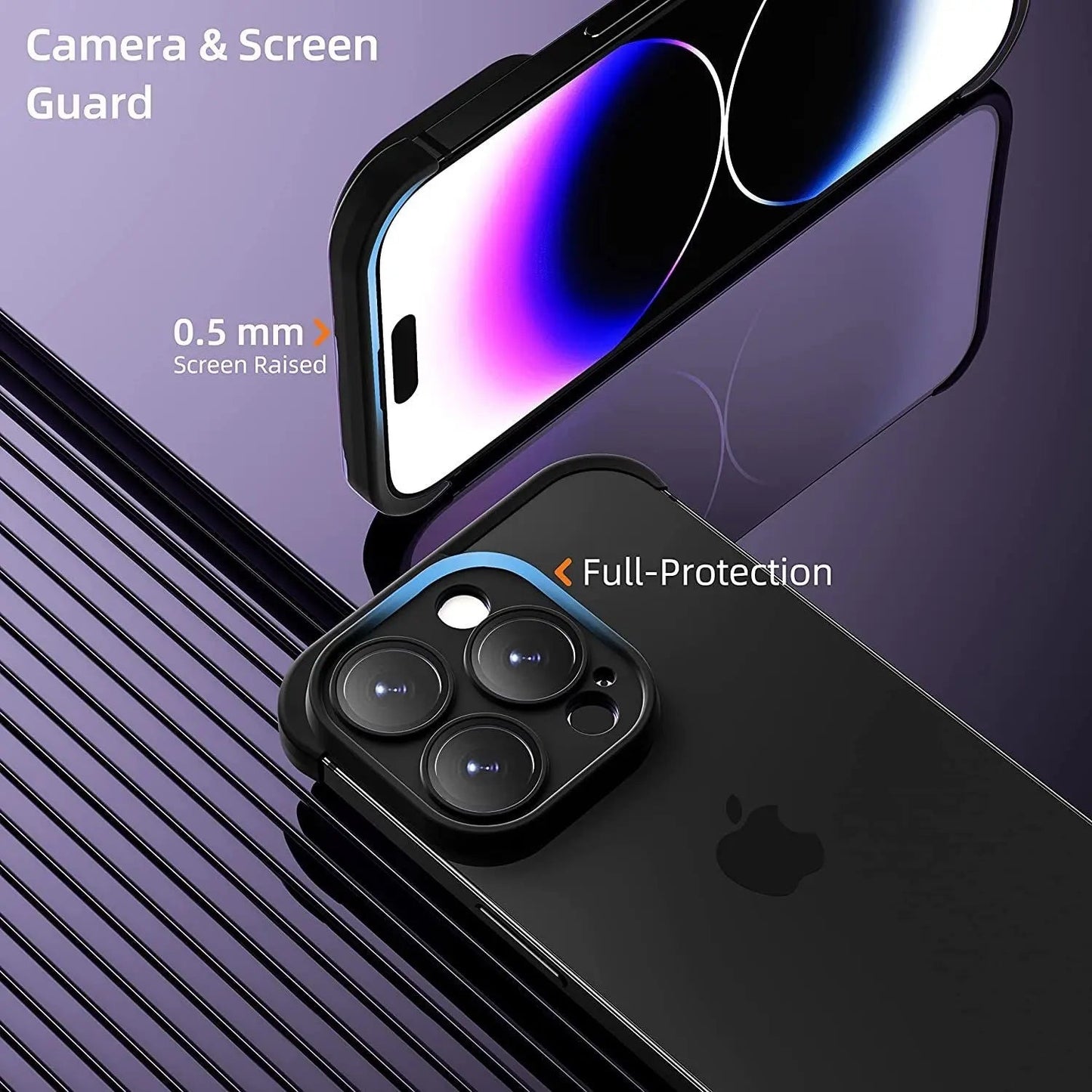 Avelena | ArmorEdge Max – Robuste iPhone Schutzhülle mit Erhöhten Rändern