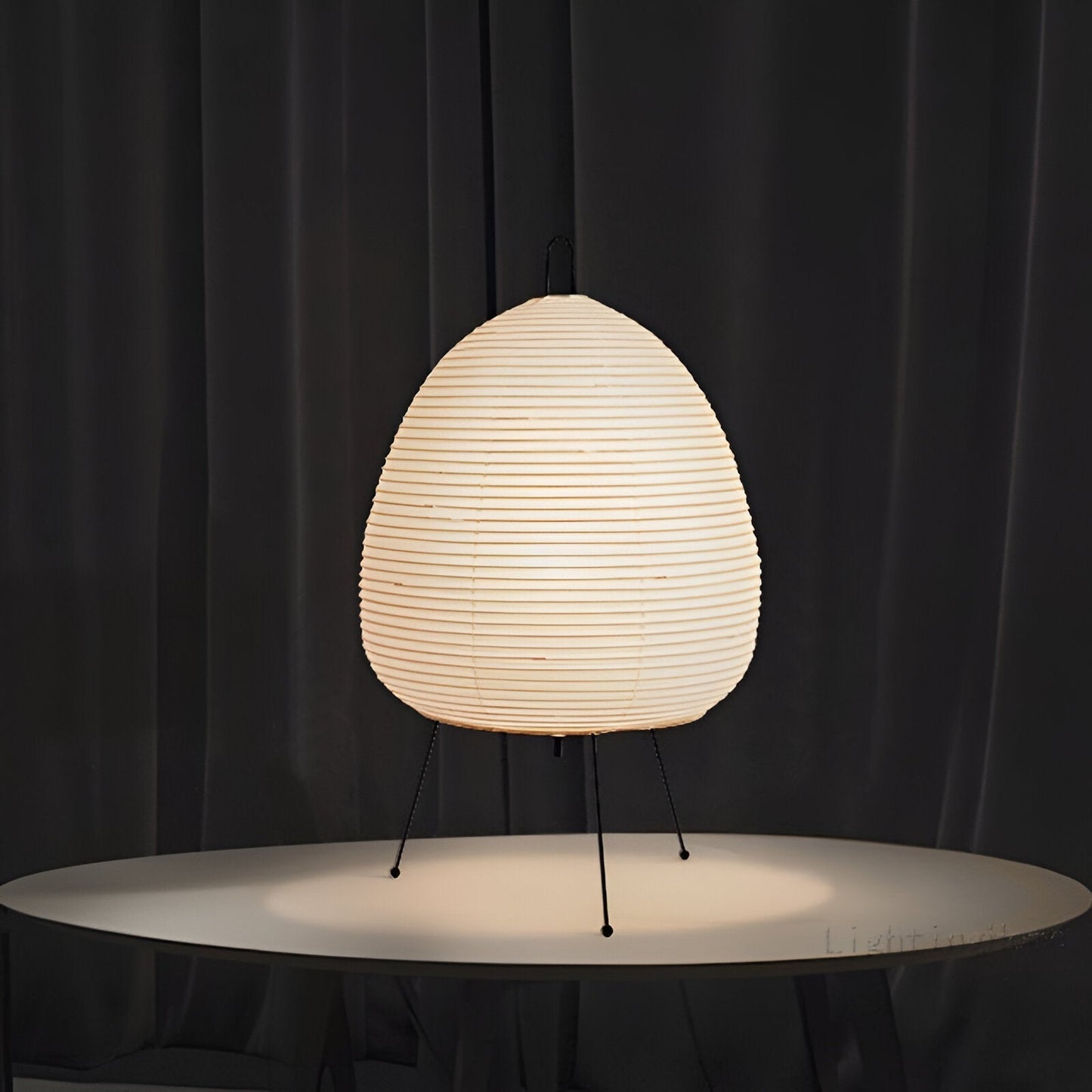Avelena | ZenLoom – Luxuriöse Tischlampe mit japanischem Wabi-Sabi-Design für sanftes Licht