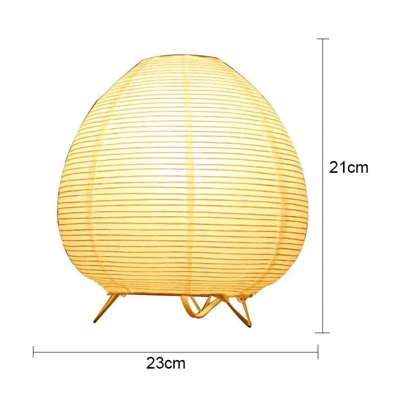 Avelena | ZenGlow – Elegante Tischlampe im Wabi Sabi Stil für ein Beruhigendes Interieur