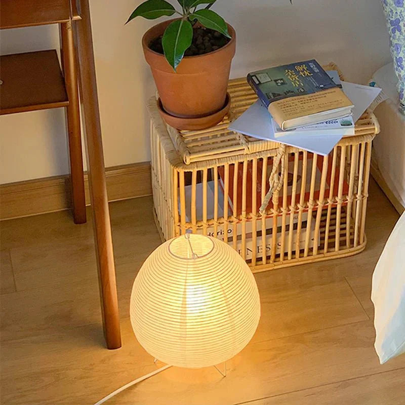 Avelena | ZenGlow – Elegante Tischlampe im Wabi Sabi Stil für ein Beruhigendes Interieur