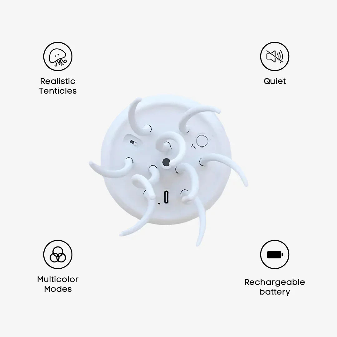 Avelena | Original JellyBeat | Smarte bunte LED tanzende Quallenlampe