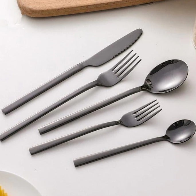 Avelena | 30 Stück Arya Besteck Utensilien Sets