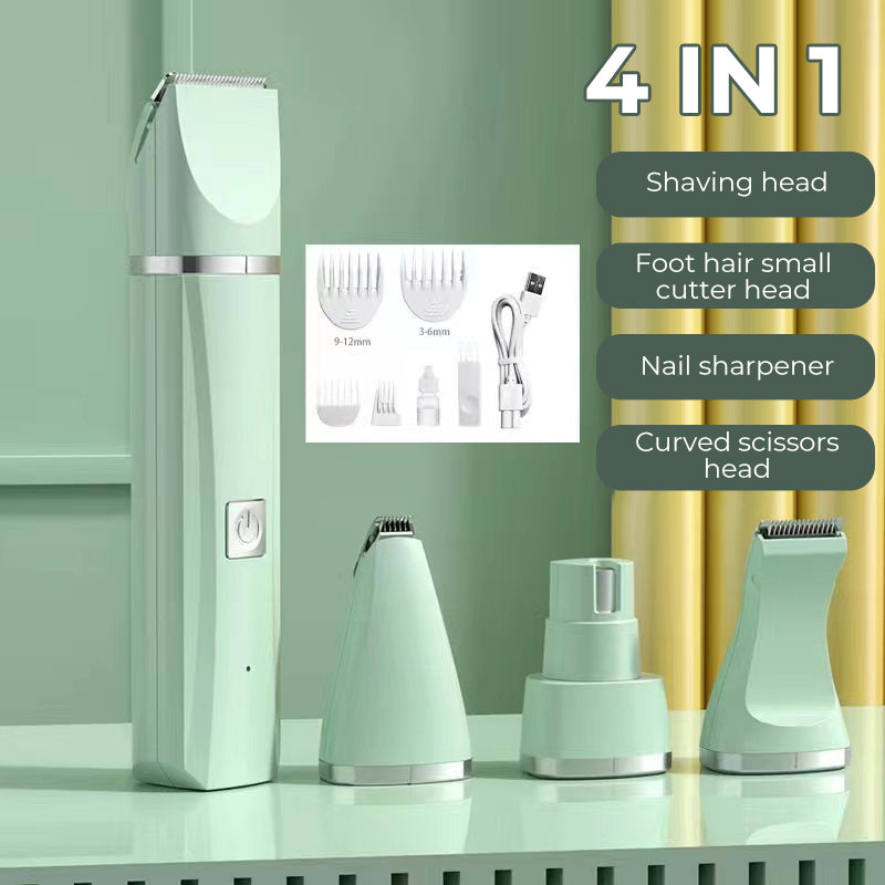 Avelena | 4-in-1 Rasierer für Haustierhaare