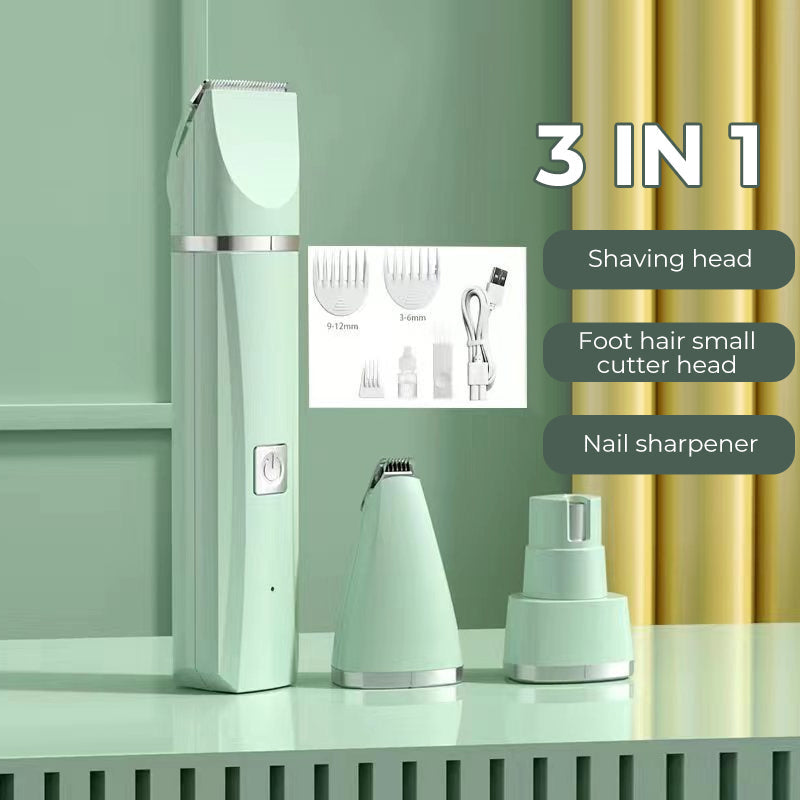 Avelena | 4-in-1 Rasierer für Haustierhaare