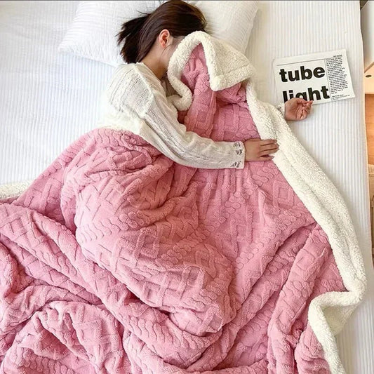 Avelena | SHEARCOZY – Ultra-warme Lambswool-Decke für Winterkomfort