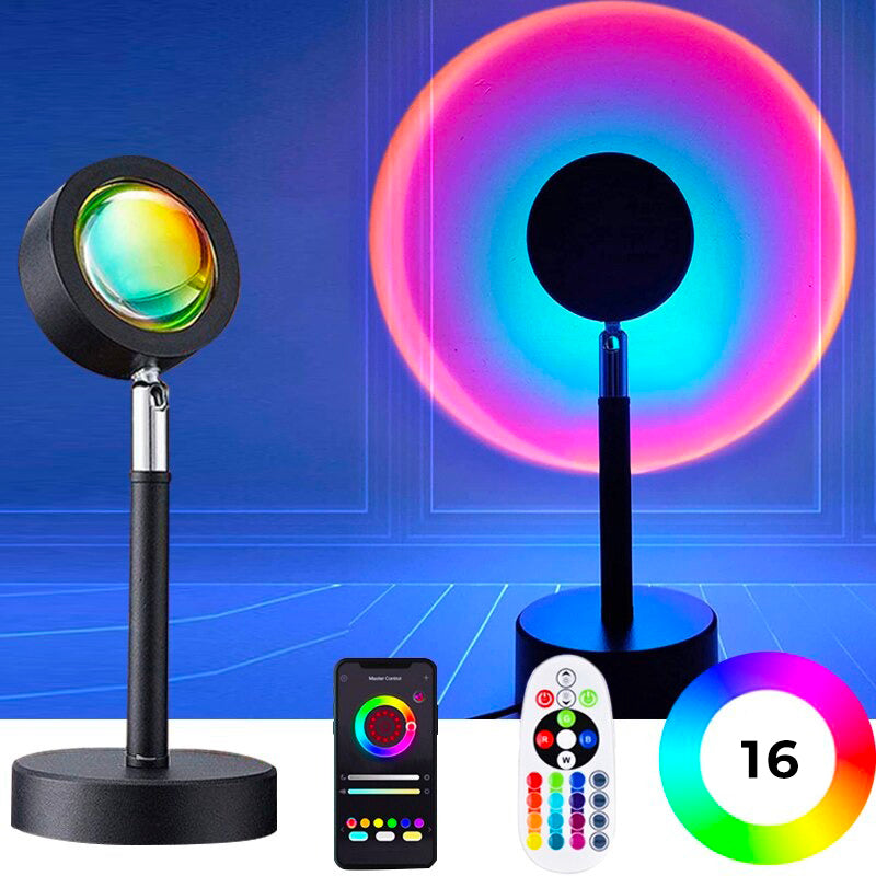 Avelena | Sonnenunterganglampe mit 16 Farben