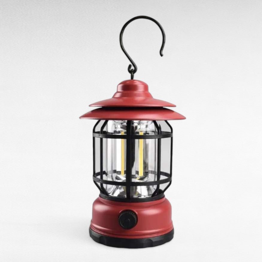 Avelena | Wiederaufladbare LED-Campinglaterne | Vintage-Stil, dimmbares Licht für Outdoor-Abenteuer & Notfälle zu Hause