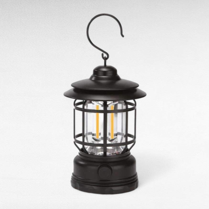 Avelena | Wiederaufladbare LED-Campinglaterne | Vintage-Stil, dimmbares Licht für Outdoor-Abenteuer & Notfälle zu Hause