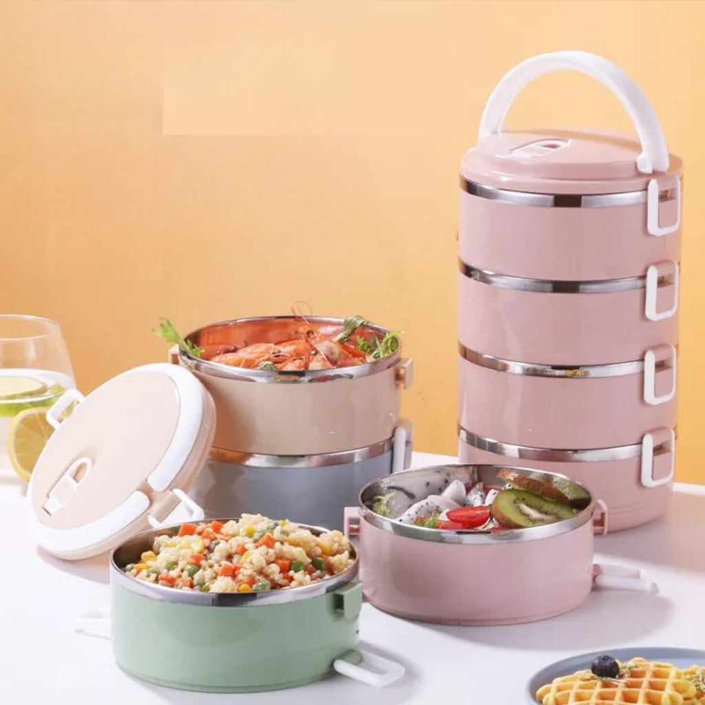 Avelena | Wärmeisolierte Lunchbox | Hält Lebensmittel 6 Stunden heiß, auslaufsicher & ideal für Arbeit, Schule und Picknicks