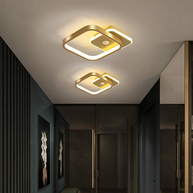 Avelena | MotionGlide PIR-Bewegungssensor LED Deckenleuchte | Intelligente Beleuchtung | Energieeffizient | Perfekt für Flur & Badezimmer