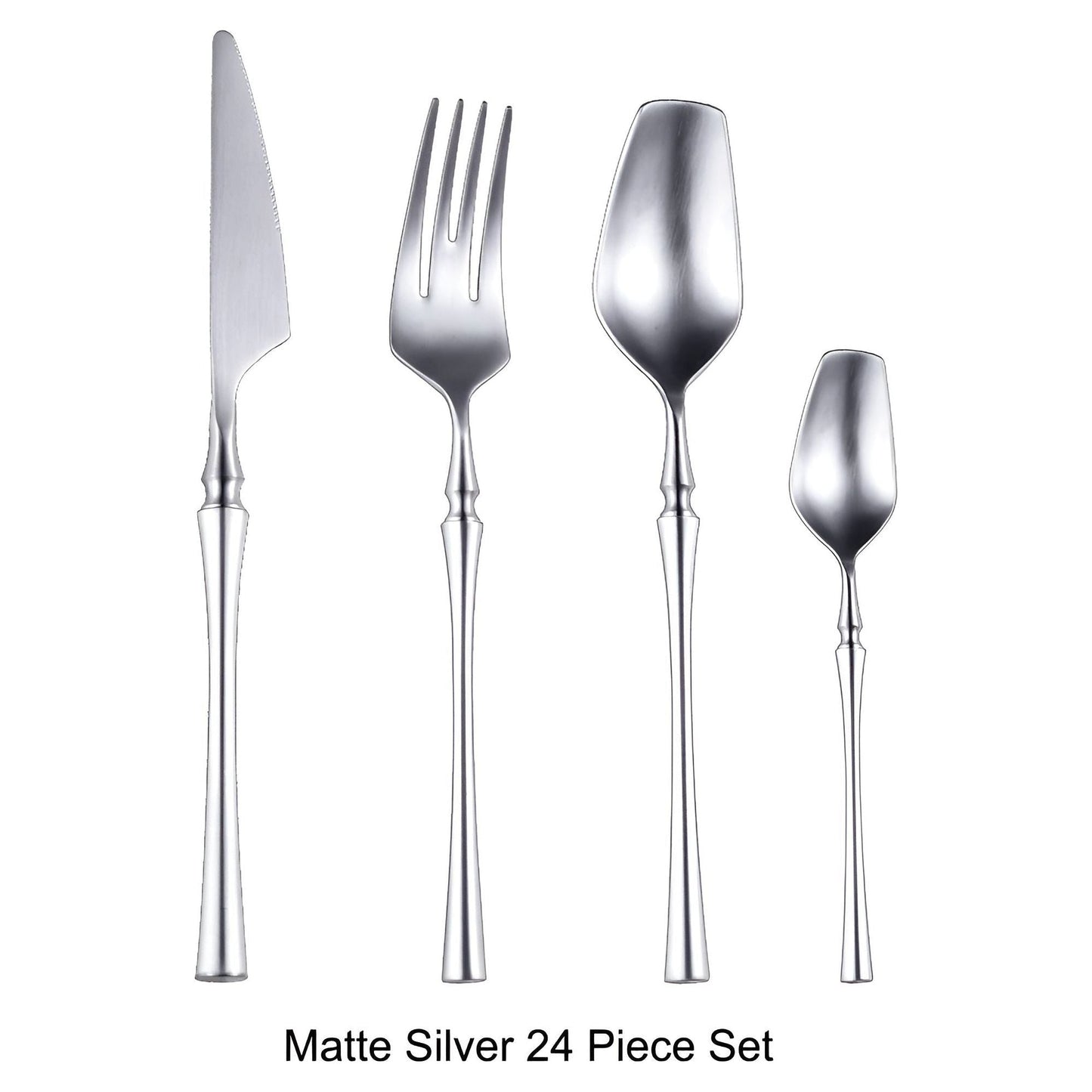 Avelena Besteckset - Edelstahl Spülmaschinenfestes Besteckset 5 set