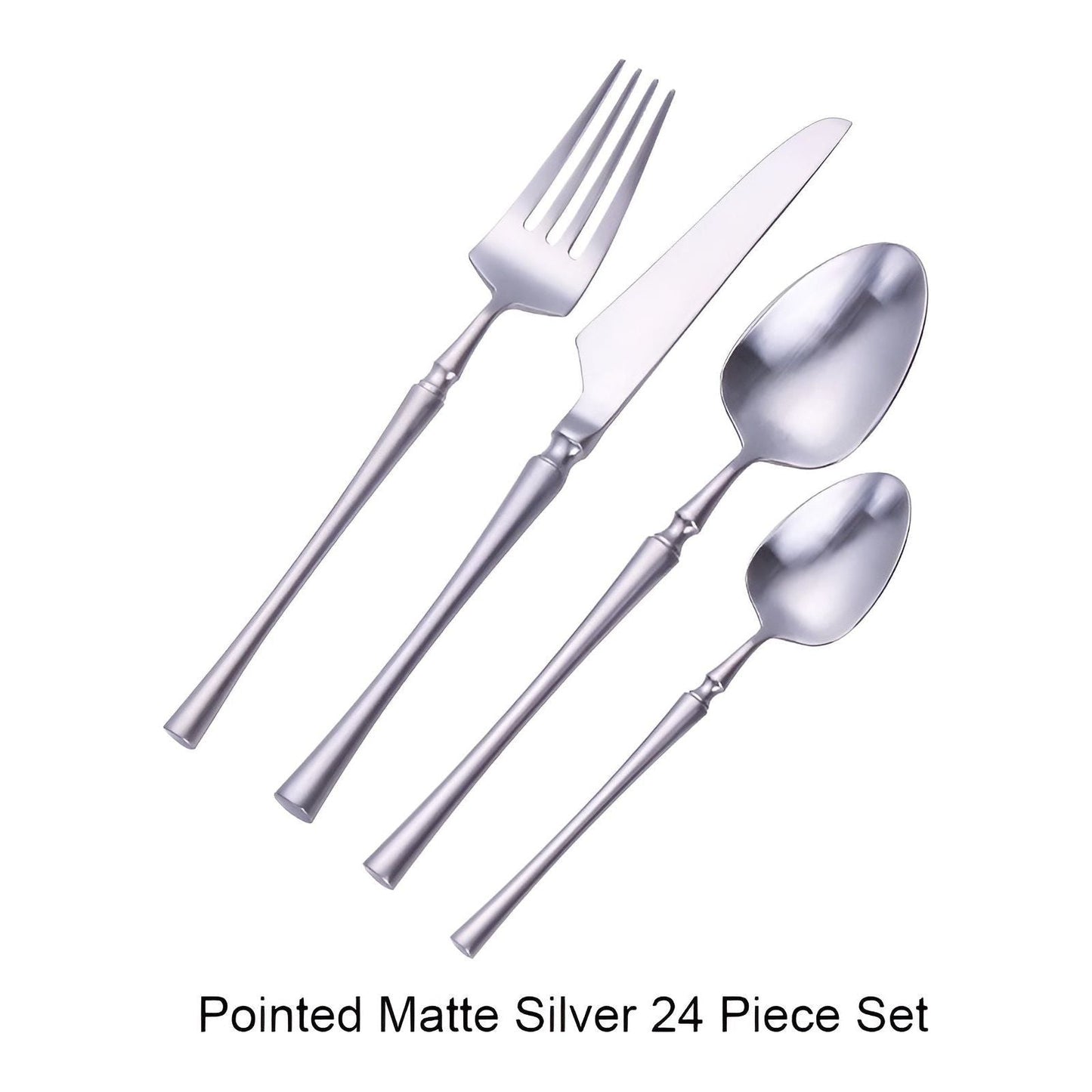 Avelena Besteckset - Edelstahl Spülmaschinenfestes Besteckset 5 set