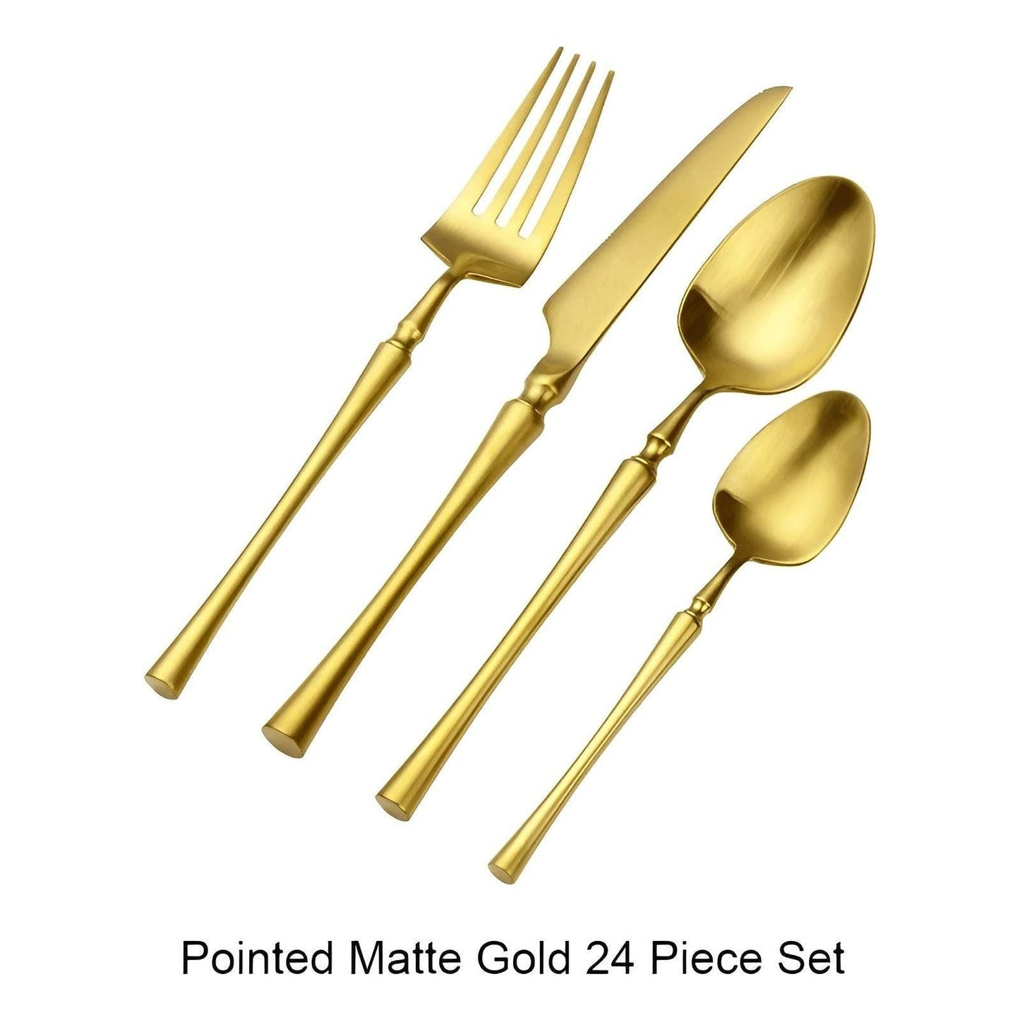 Avelena Besteckset - Edelstahl Spülmaschinenfestes Besteckset 5 set