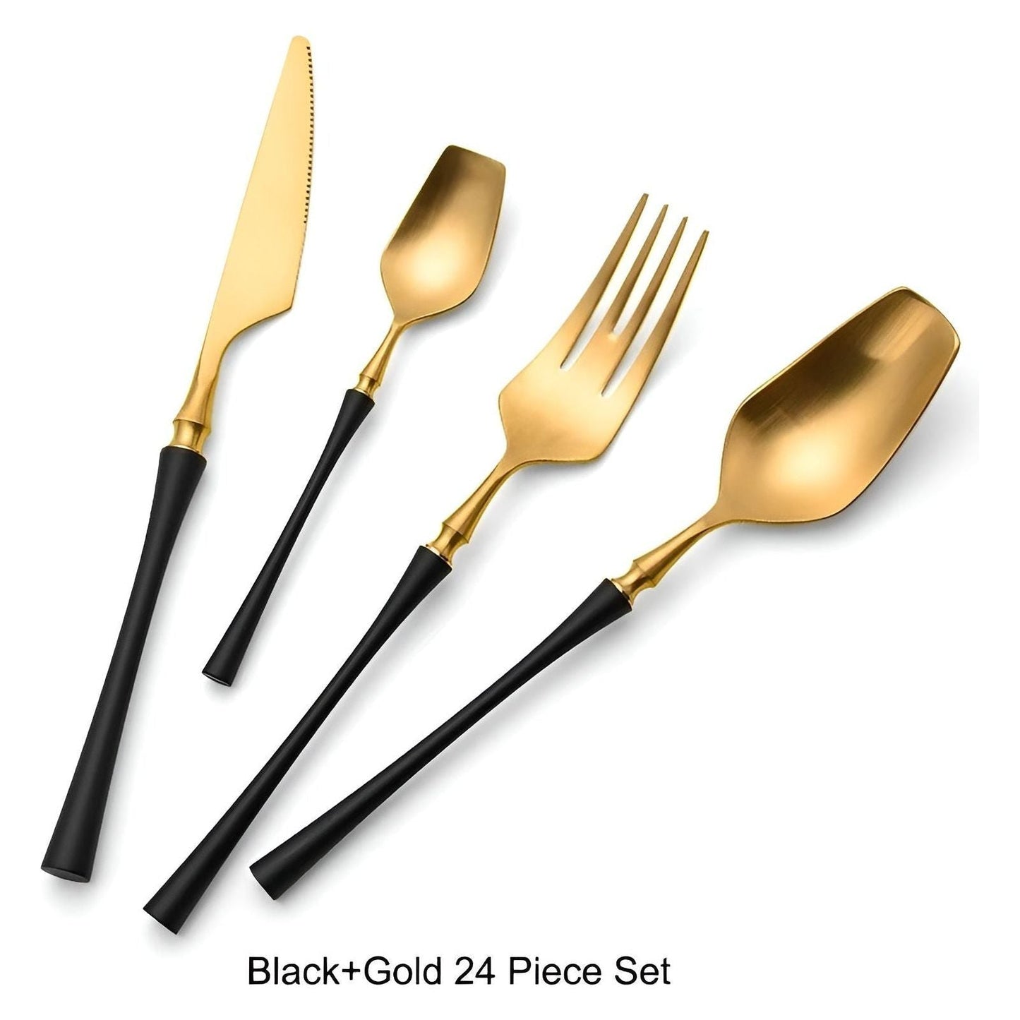 Avelena Besteckset - Edelstahl Spülmaschinenfestes Besteckset 5 set