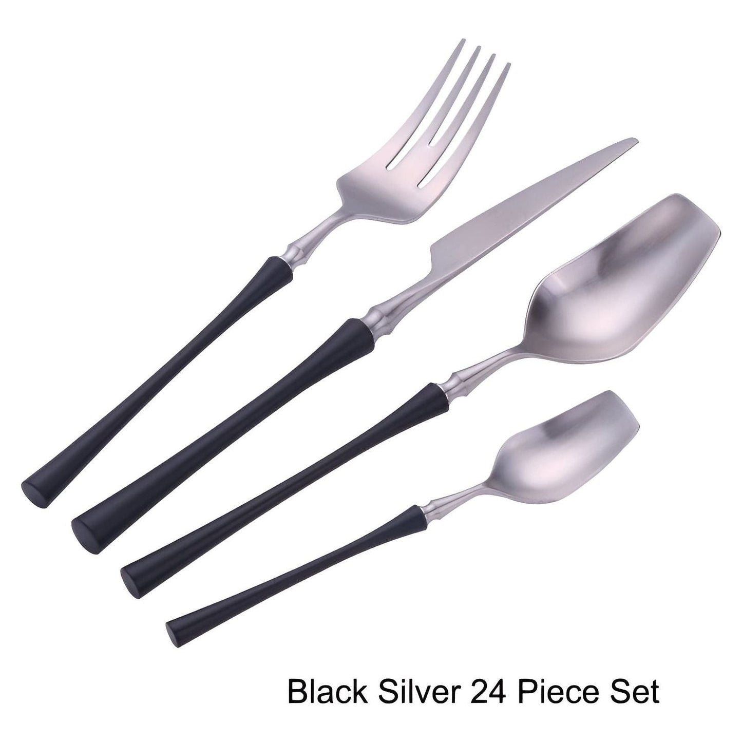 Avelena Besteckset - Edelstahl Spülmaschinenfestes Besteckset 5 set