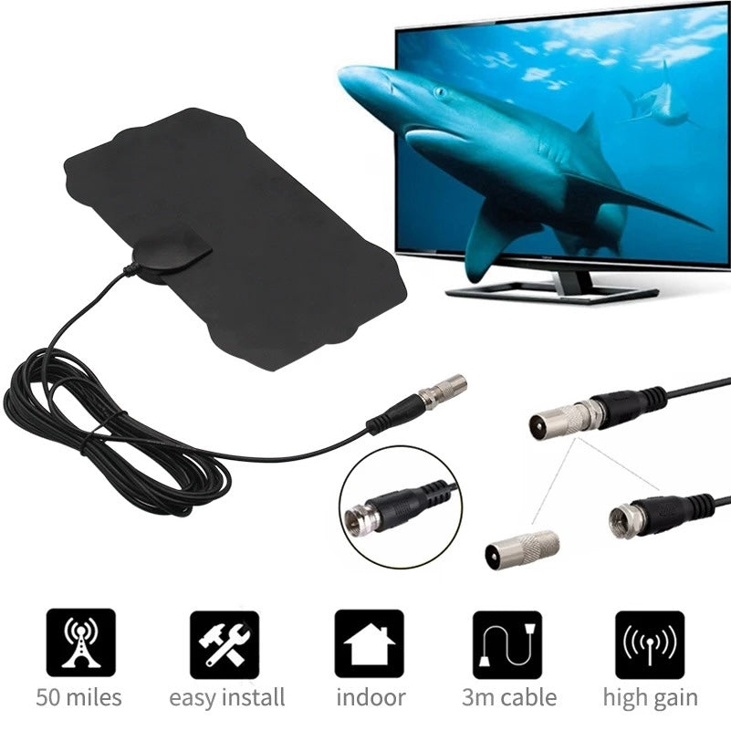Avelena | SignalFree | Plug-&-Play TV-Antenne für scharfen Empfang