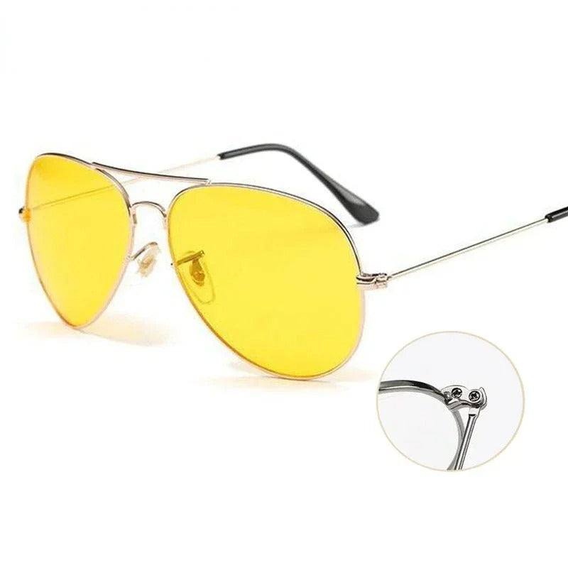 Avelena | Anti-Glare-Brille für das Fahren bei Nacht – Klare Sicht und reduzierte Scheinwerferblende