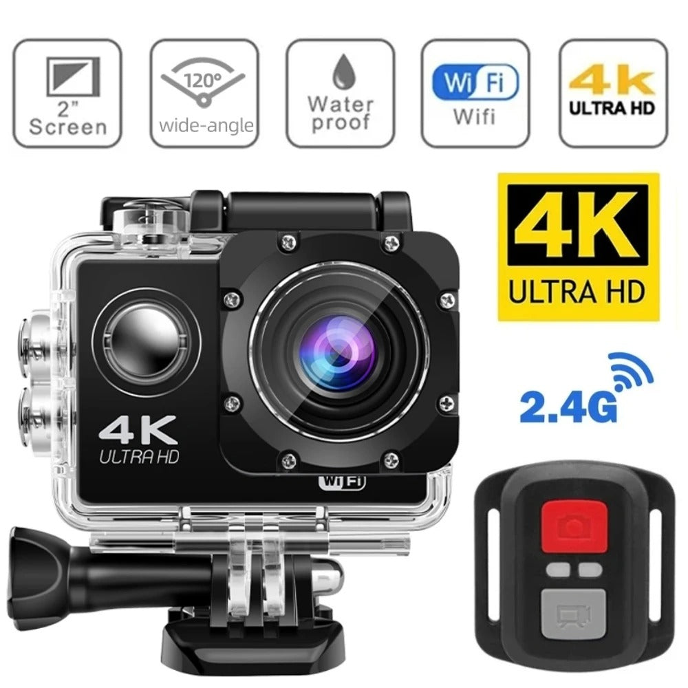 Avelena | TrailCam | Actionkamera – Wasserdicht 4K Abenteueraufnahme