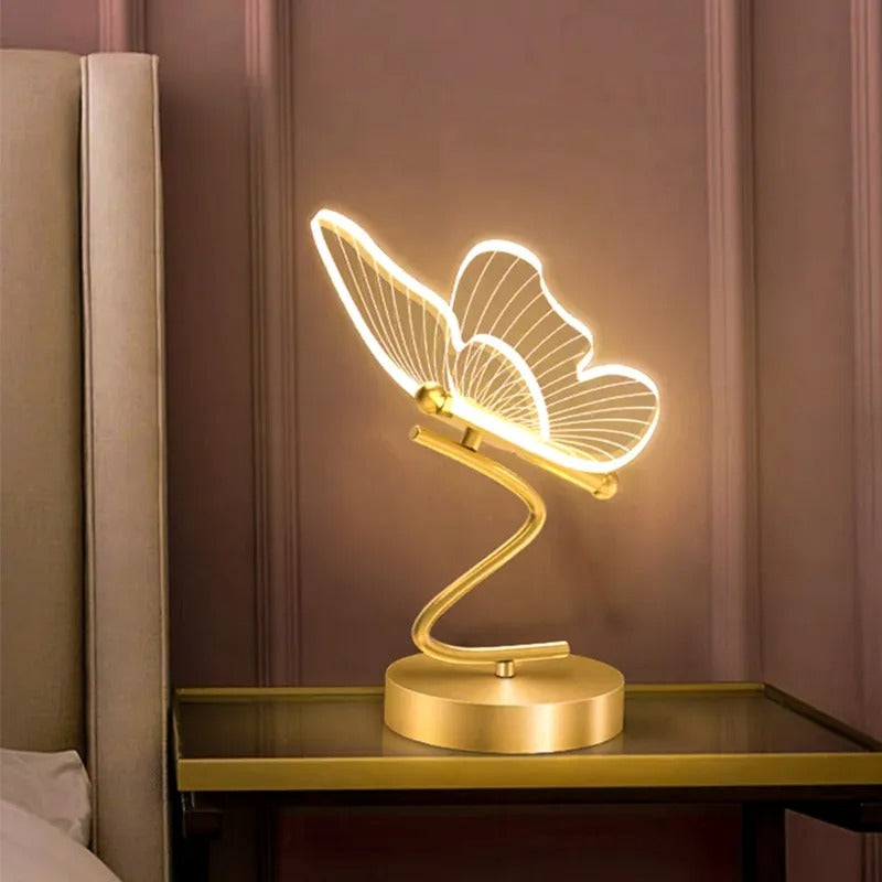 Avelena | Aetherwing™ | LED Schmetterling Tischlampe | Modernes Design mit einstellbarer Helligkeit | Perfekt für Wohnzimmer & Schlafzimmer