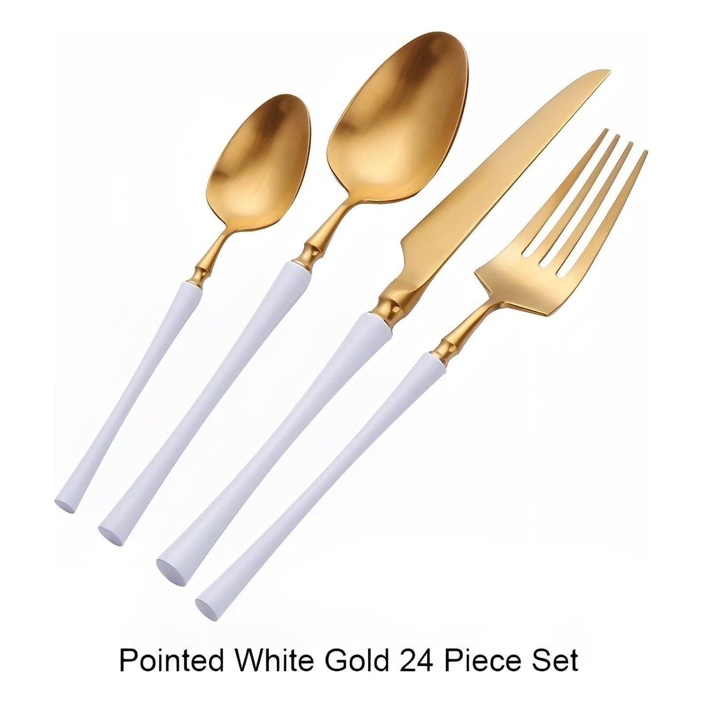 Avelena Besteckset - Edelstahl Spülmaschinenfestes Besteckset 5 set