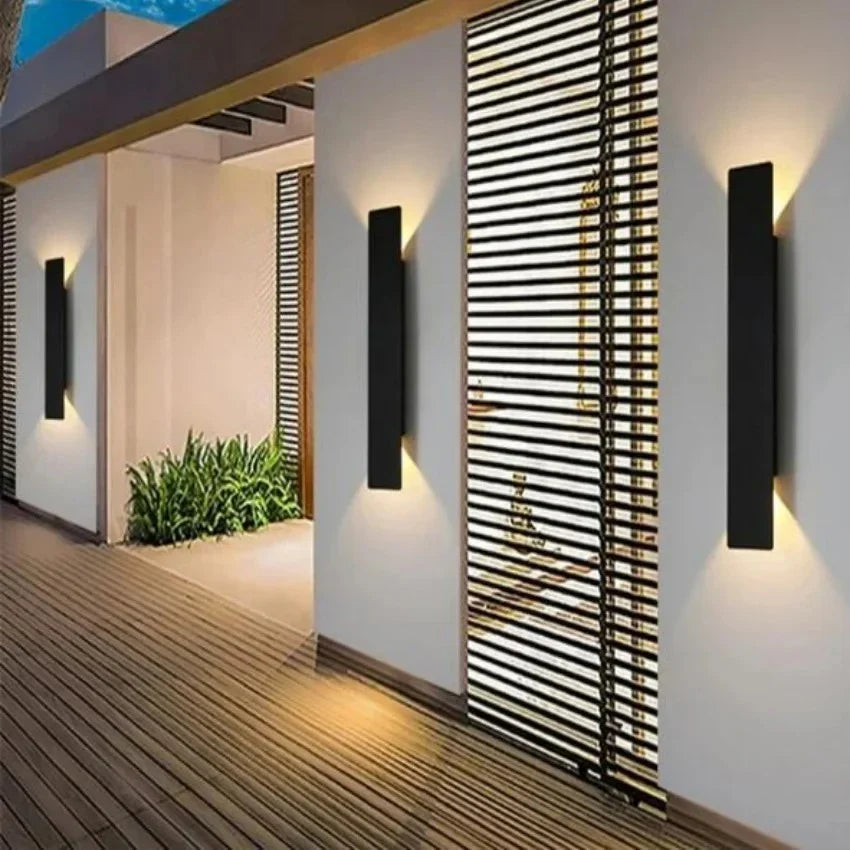 Avelena | Wetterfeste LED-Außenwandlampe | IP65-zertifiziert, energieeffizient & modernes Design für Garten- und Terrassennutzung