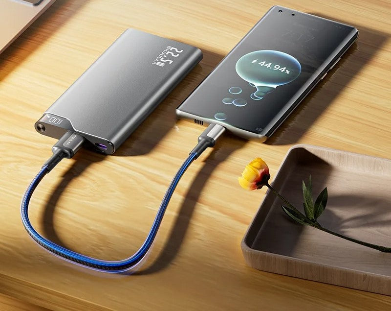 Avelena | All-in-One Power Bank mit 4 integrierten Kabeln - 10000mAh tragbares Schnellladegerät