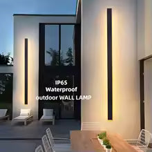 Avelena | Wasserdichte LED-Wandleuchte | Minimalistisches Design für Innen- und Außenbereich. Dimmbare Optionen verfügbar