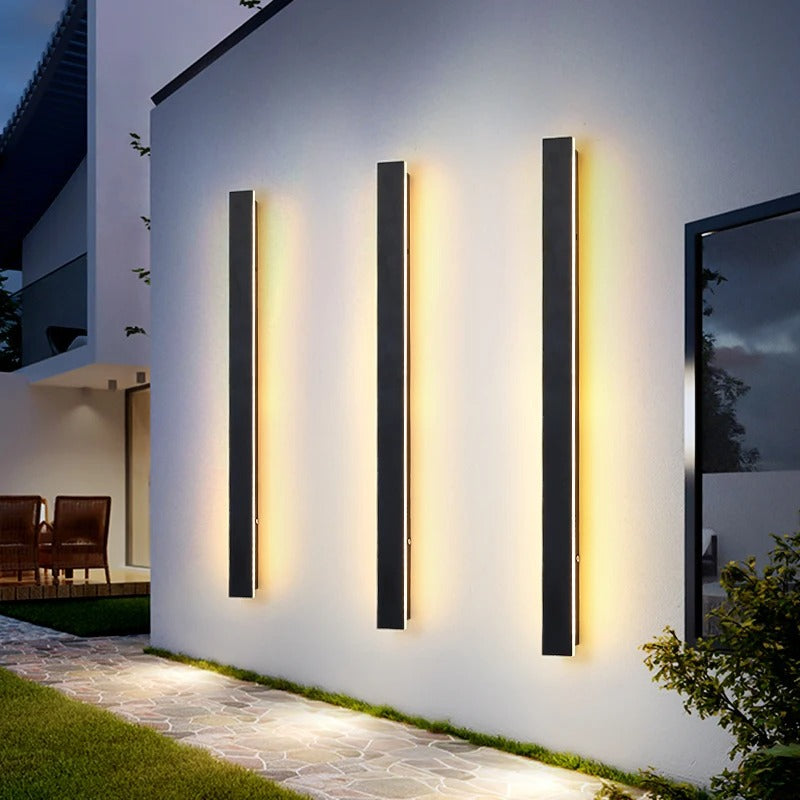 Avelena | Wasserdichte LED-Wandleuchte | Minimalistisches Design für Innen- und Außenbereich. Dimmbare Optionen verfügbar