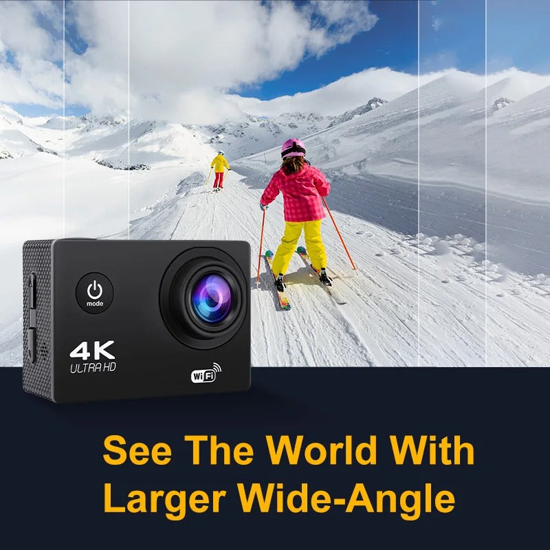 Avelena | TrailCam | Actionkamera – Wasserdicht 4K Abenteueraufnahme