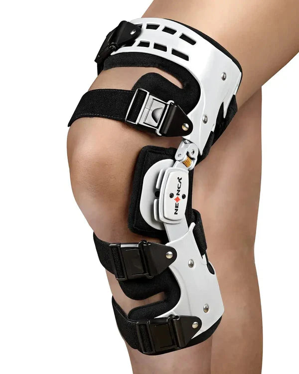 Avelena | ArthroGuard™ | Osteoarthritis Entlastungsbandage für das Knie | Mediale & laterale Unterstützung | Knochen-auf-Knochen-Arthritis-Linderung für Schmerzmanagement